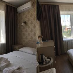 Номер стандарт с 1 двуспальной кроватью