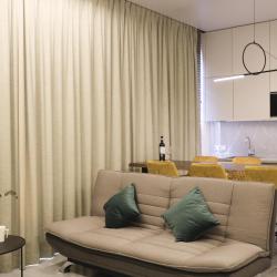 Апартаменты студия с видом на город