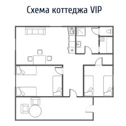 2-комнатный коттедж премиум