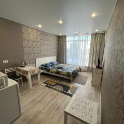 1-комнатные апартаменты студия КемКомфорт пр-т Притомский 25 к4, 8 этаж, правое крыло