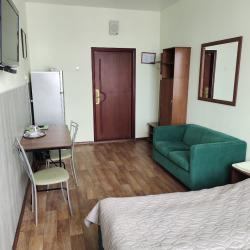 Номер эконом с 1 двуспальной кроватью