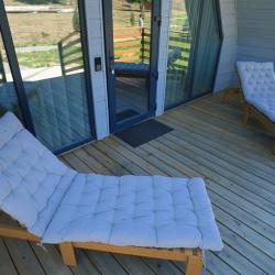 4-местный 1-комнатный коттедж премиум с 1 двуспальной кроватью