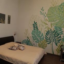 Стандарт с 1 двуспальной кроватью (вид на сад)