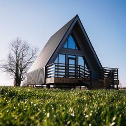 4-местный 1-комнатный коттедж премиум с 1 двуспальной кроватью