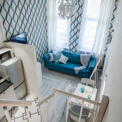 Фото ElenaSweetHome двухъярусные апартаменты рядом с ТЦ и Садовод