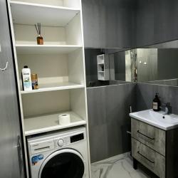 1-комнатные апартаменты студия с 1 двуспальной кроватью