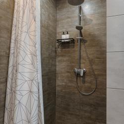 3-местные 1-комнатные апартаменты студия Воронеж, ул. Ломоносова, д. 84 с 1 двуспальной кроватью