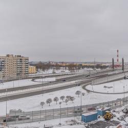 Апартаменты студия с 1 двуспальной кроватью
