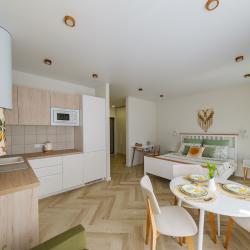 1-комнатные апартаменты студия Искры 88, корпус 6, кв. 193