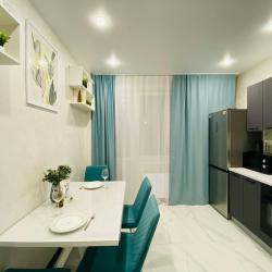 1-комнатные апартаменты студия с 1 двуспальной кроватью