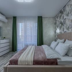 Апартаменты улучшенные Автомобильная, 8 с 1 двуспальной кроватью