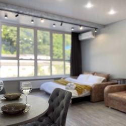 1-комнатные апартаменты студия Свободы 7 А