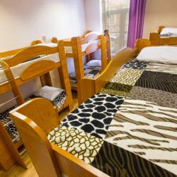 Кровать в 8-местном общем мужском номере