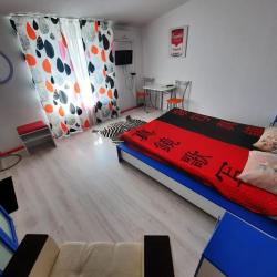 Номер эконом с 1 двуспальной кроватью