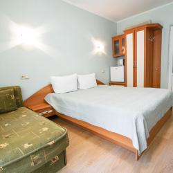 Номер комфорт с 1 двуспальной кроватью корпус №12, №14, 2 звезды