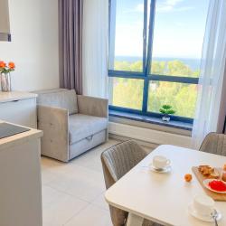 1-комнатные апартаменты стандарт Sun City Apartments 10 (131) с видом на море