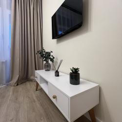 2-местные 1-комнатные апартаменты стандарт с 1 двуспальной кроватью