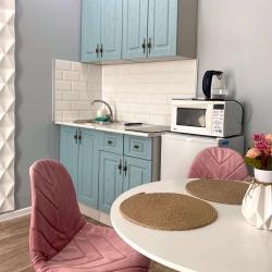 Апартаменты студия с 1 двуспальной кроватью