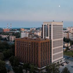 1-комнатные апартаменты студия с 1 двуспальной кроватью YELLOW