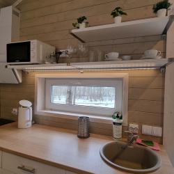 Коттедж улучшенный с 1 двуспальной кроватью с видом на лес