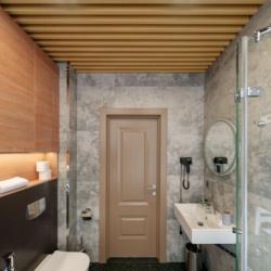 Номер делюкс улучшенный с 1 двуспальной кроватью и диваном