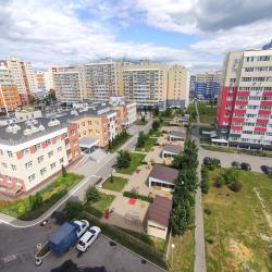 1-комнатные апартаменты студия с 1 двуспальной кроватью