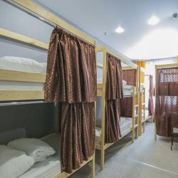 Кровать в общем 8-местном номере (удобства на этаже)