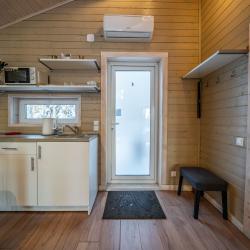 Дом с видом на лес гостиная со спальней 36м2