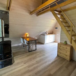 A-frame дом с фурако