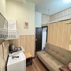 2-местные апартаменты эконом Москва, ул. Смольная, 44, к.2 с 2 односпальными кроватями (без окна)