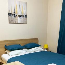 2-местные апартаменты студия Санкт-Петербург, Пулковское ш., 14 стр. 6 с 1 двуспальной кроватью