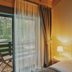 Номер Классик с двуспальной кроватью c видом на гору и балконом