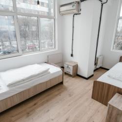 Номер стандарт с 2 односпальными кроватями (общие удобства)