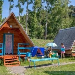 Бунгало стандарт с 2 односпальными кроватями (с пансионом)