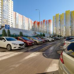 Апартаменты студия с 1 двуспальной кроватью