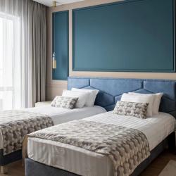 Стандартный номер с двумя раздельными кроватями (вид на море)