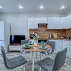 Апартаменты улучшенные Автомобильная, 8 с 1 двуспальной кроватью