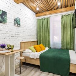 1-комнатные апартаменты студия KINKI rooms Васильевский | трехместный комфорт плюс
