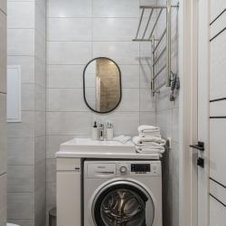 3-местные 1-комнатные апартаменты студия Воронеж, ул. Ломоносова, д. 84 с 1 двуспальной кроватью