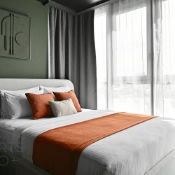 Апартаменты студия на 16 этаже ул.Ново-Садовая 106Гк1