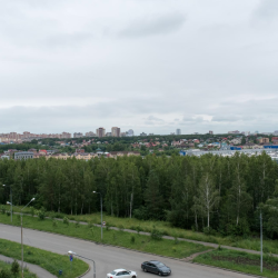 1-комнатные апартаменты студия с 1 двуспальной кроватью