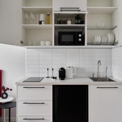 Апартаменты студия ул. Берзарина 30А Bordo