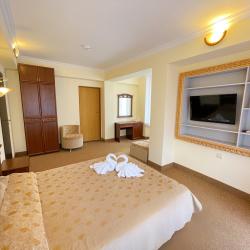 Номер комфорт семейный с 1 двуспальной кроватью