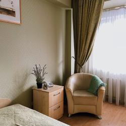 Номер комфорт с 1 двуспальной кроватью