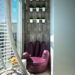 1-комнатные апартаменты студия №1