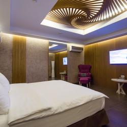 Номер стандарт с 1 двуспальной кроватью (без окна)