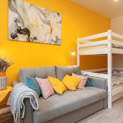 Апартаменты студия Yellow studio by the sea