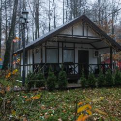 1-комнатный коттедж стандарт с 1 двуспальной кроватью