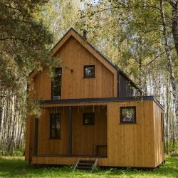 Коттедж улучшенный с 2 двуспальными кроватями Gefest