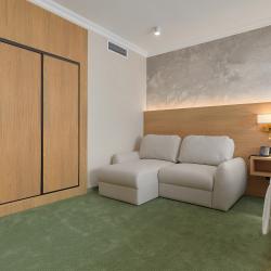 Номер улучшенный делюкс с 1 двуспальной кроватью